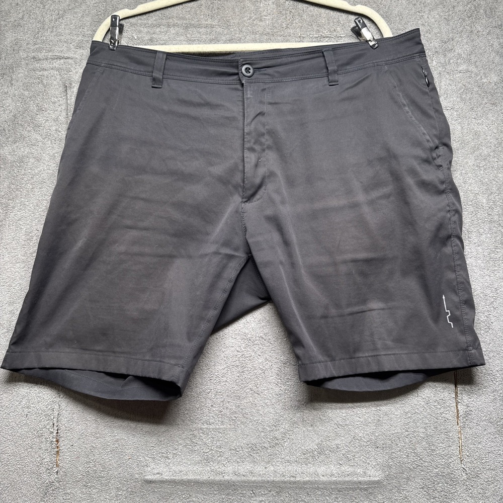 Path Projects Gray Performance Running Shorts Men… - image 1
